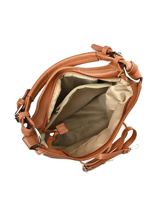 Anna Luchini Braun Rindsledertasche - Image 4