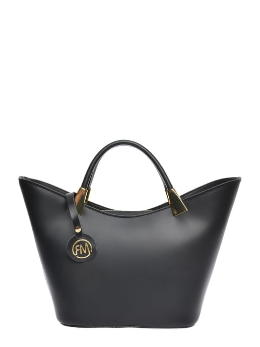 Roberta M Schwarz Rindsledertasche - Image 1