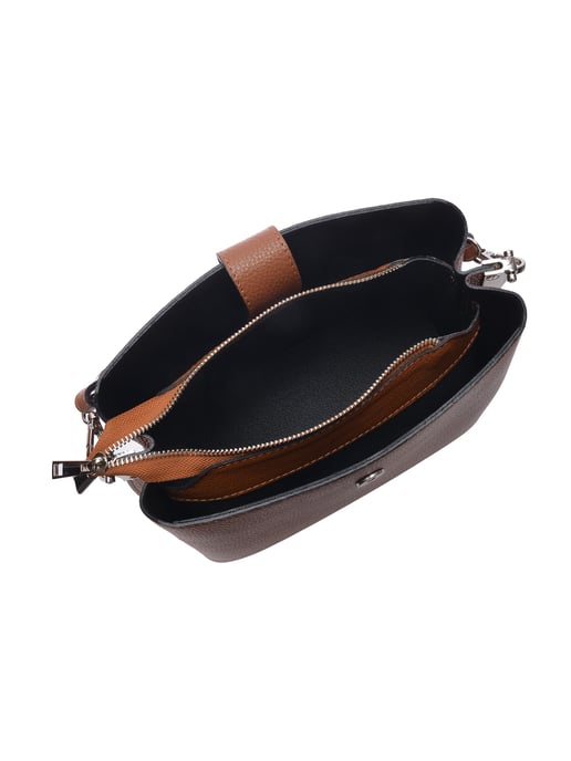 Isabella Rhea Braun Rindsledertasche - Image 4
