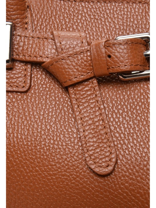 Anna Luchini Braun Rindsledertasche - Image 3