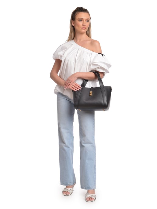 Isabella Rhea Schwarz Rindsledertasche - Image 5