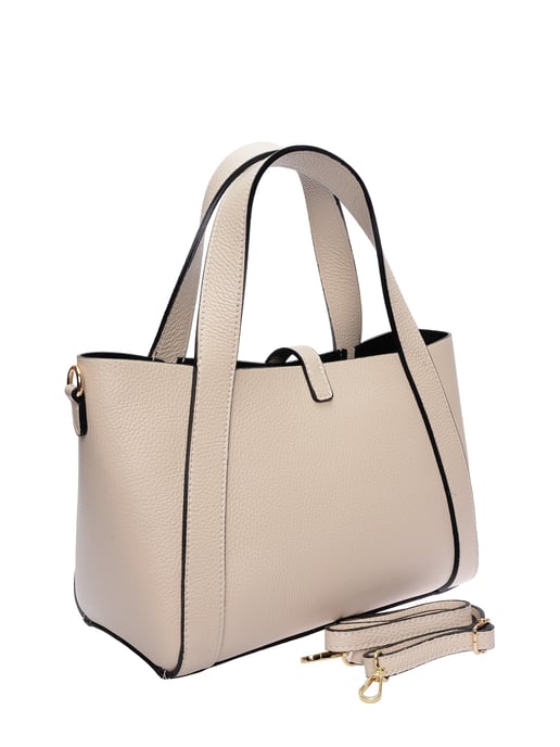 Isabella Rhea Beige Rindsledertasche - Image 2
