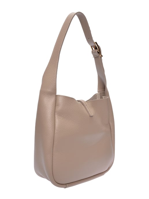 Anna Luchini Beige Rindsledertasche - Image 2