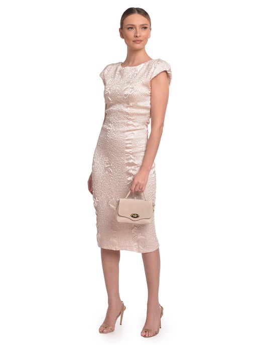 Roberta M Beige Rindsledertasche - Image 5