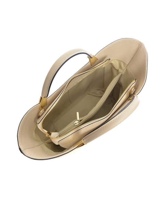 Roberta M Beige Rindsledertasche - Image 4