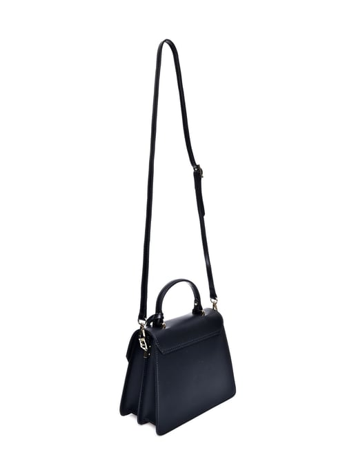 Anna Luchini Schwarz Rindsledertasche - Image 2