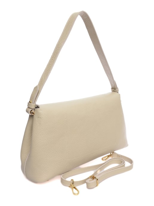 Anna Luchini Beige Rindsledertasche - Image 2