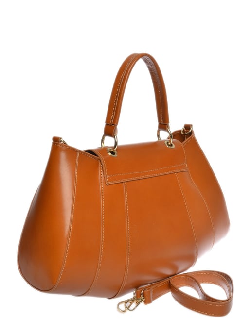Isabella Rhea Braun Rindsledertasche - Image 2