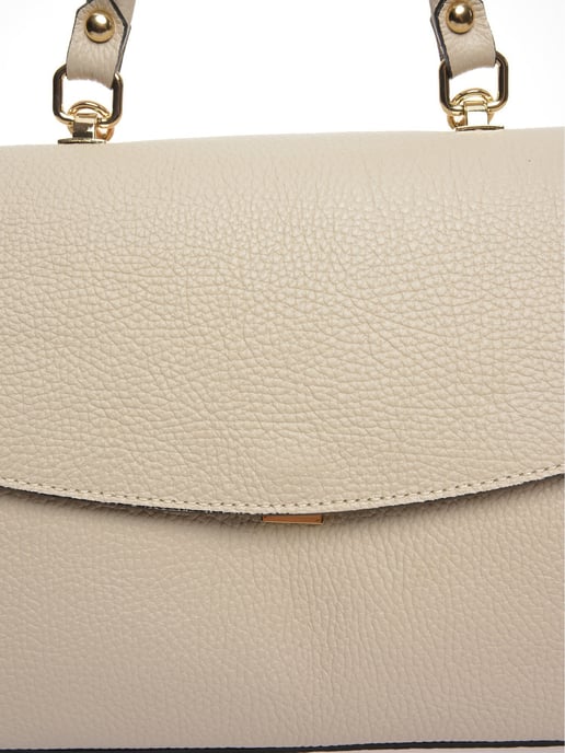 Roberta M Beige Rindsledertasche - Image 3