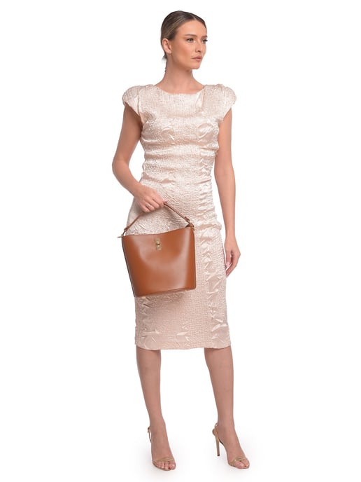 Luisa Vannini Braun Rindsledertasche - Image 5