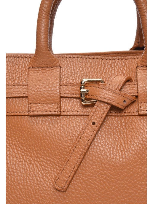 Isabella Rhea Braun Rindsledertasche - Image 3