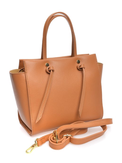 Anna Luchini Braun Rindsledertasche - Image 2
