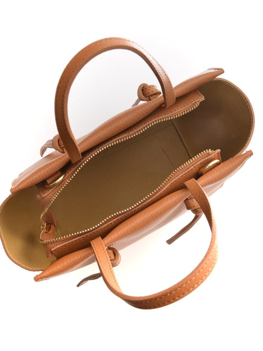 Anna Luchini Braun Rindsledertasche - Image 4