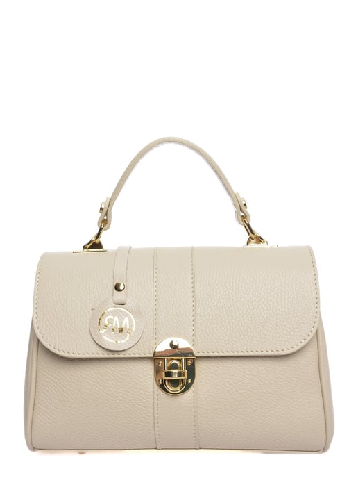 Roberta M Beige Rindsledertasche - Image 1