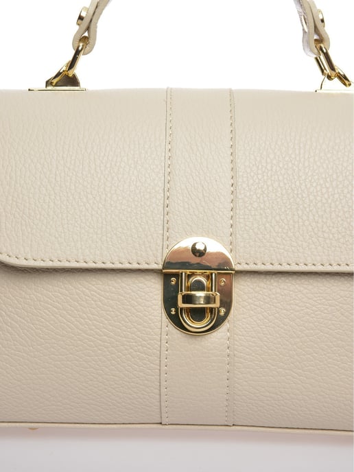 Roberta M Beige Rindsledertasche - Image 3