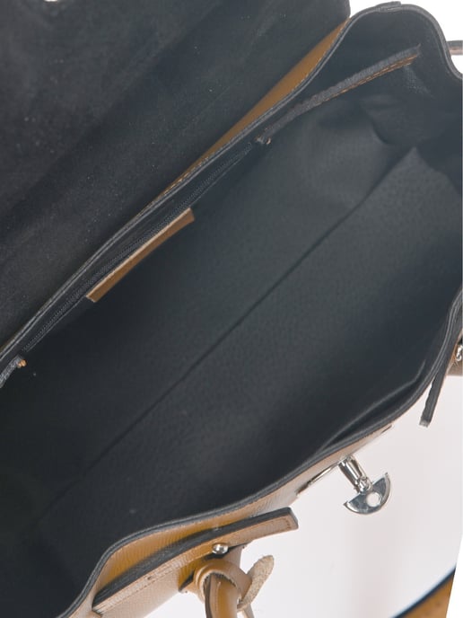 Luisa Vannini Braun Rindsledertasche - Image 4