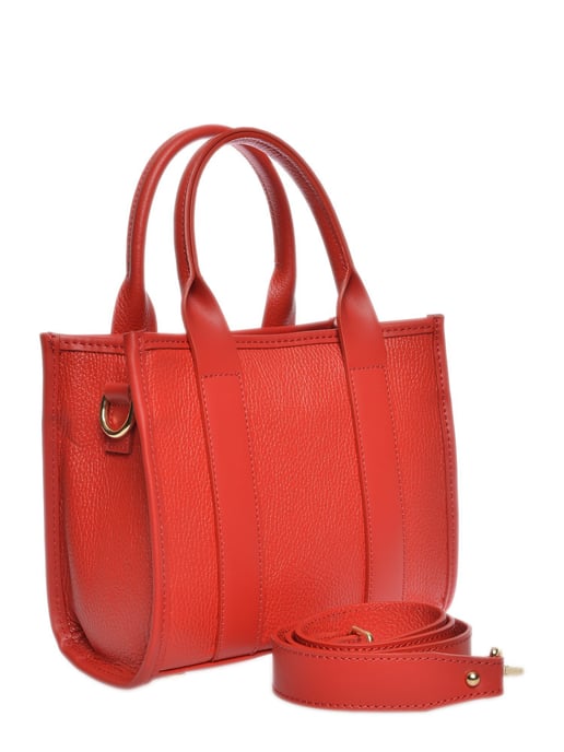 Isabella Rhea Rot Rindsledertasche - Image 2