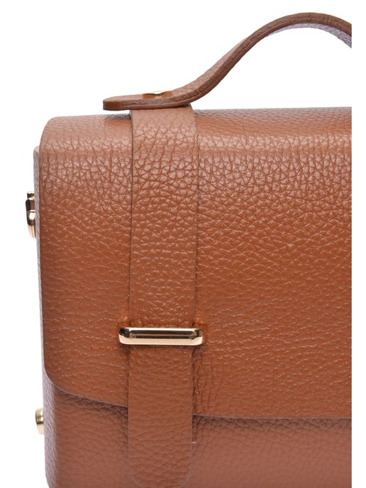 Luisa Vannini Braun Rindsledertasche - Image 3
