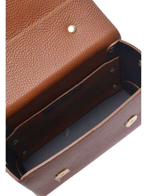 Luisa Vannini Braun Rindsledertasche - Image 4