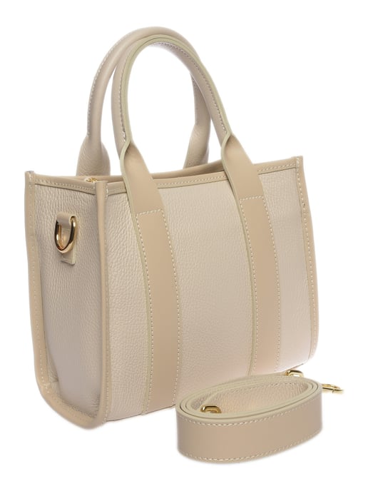 Isabella Rhea Beige Rindsledertasche - Image 2