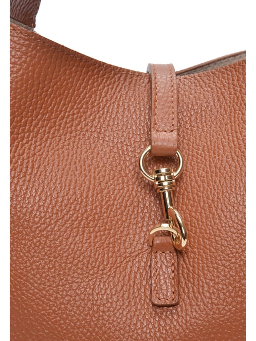 Anna Luchini Braun Rindsledertasche - Image 3