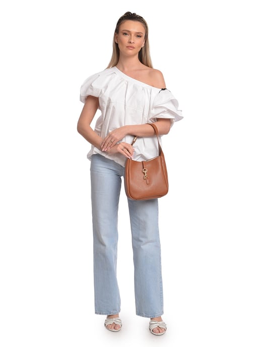 Anna Luchini Braun Rindsledertasche - Image 5