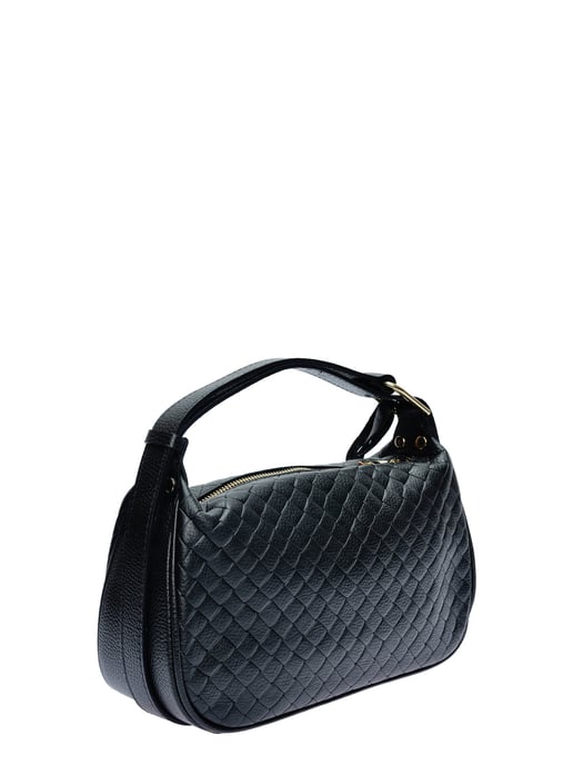 Anna Luchini Schwarz Rindsledertasche - Image 2