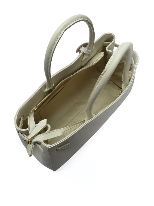 Anna Luchini Beige Rindsledertasche - Image 4