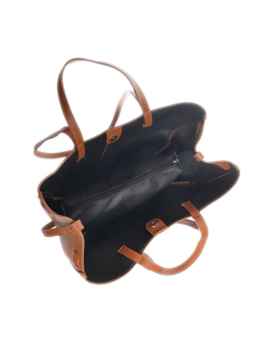 Luisa Vannini Braun Rindsledertasche - Image 4