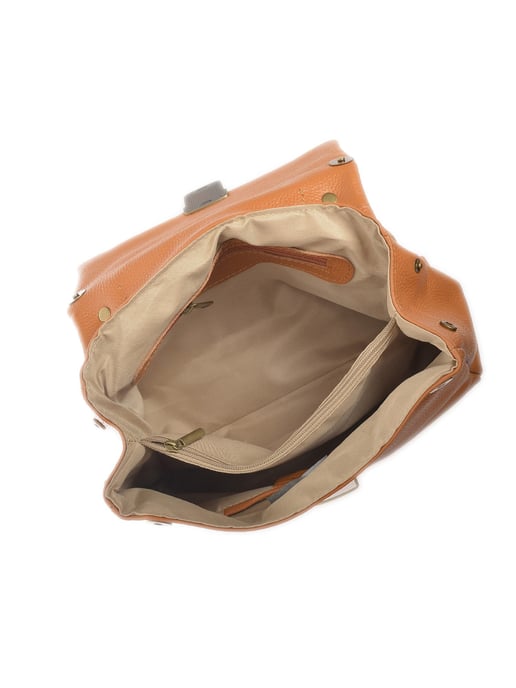 Isabella Rhea Braun Rindsledertasche - Image 4