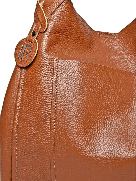 Isabella Rhea Braun Rindsledertasche - Image 3