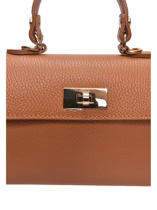 Luisa Vannini Braun Rindsledertasche - Image 3
