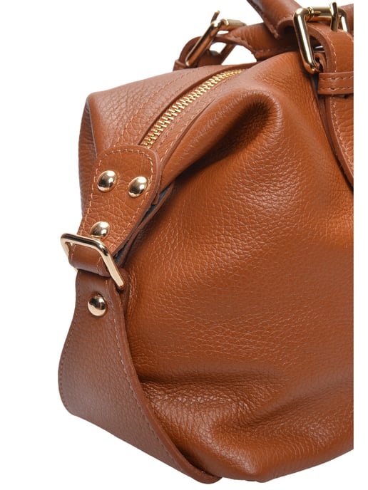 Luisa Vannini Braun Rindsledertasche - Image 3