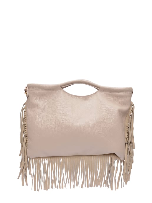 Isabella Rhea Beige Rindsledertasche - Image 1
