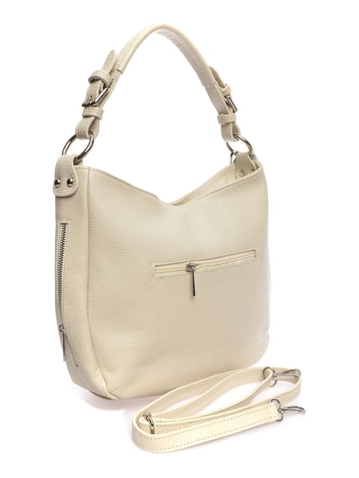 Anna Luchini Beige Rindsledertasche - Image 2