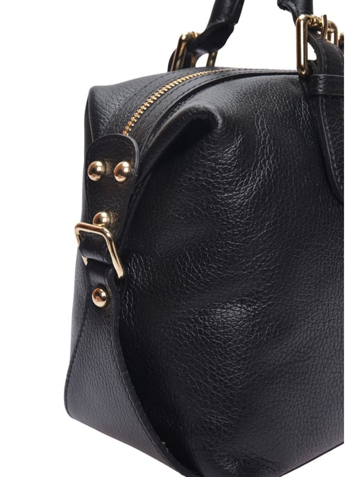 Luisa Vannini Schwarz Rindsledertasche - Image 3