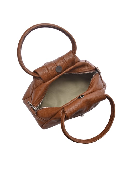 Luisa Vannini Braun Rindsledertasche - Image 4