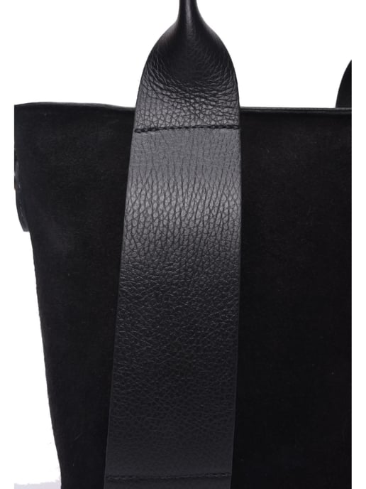 Luisa Vannini Schwarz Rindsledertasche - Image 3
