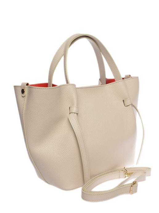 Isabella Rhea Beige Rindsledertasche - Image 2