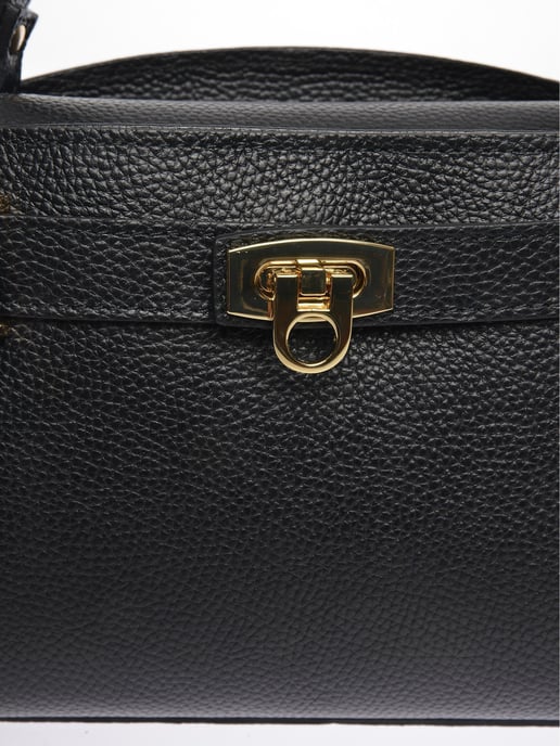 Isabella Rhea Schwarz Rindsledertasche - Image 3