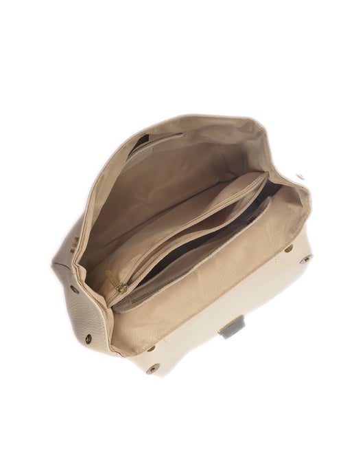 Isabella Rhea Beige Rindsledertasche - Image 4