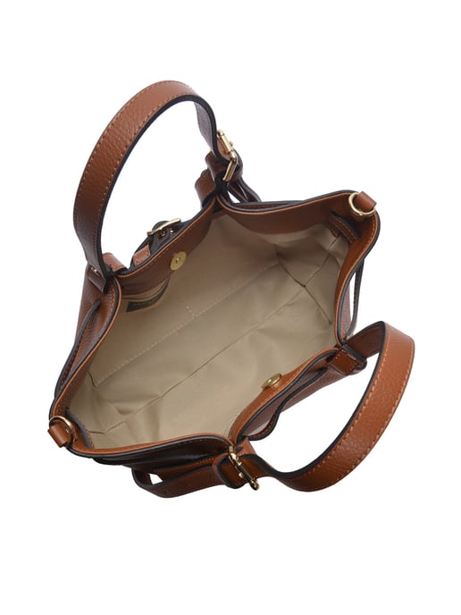 Luisa Vannini Braun Rindsledertasche - Image 4