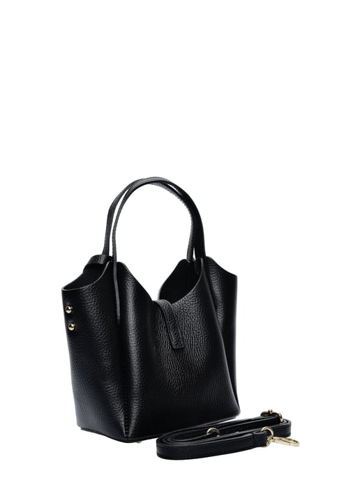 Isabella Rhea Schwarz Rindsledertasche - Image 2