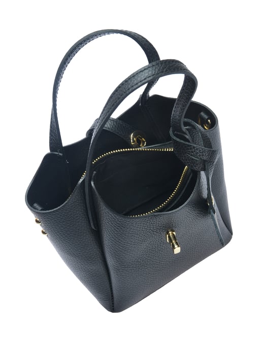 Isabella Rhea Schwarz Rindsledertasche - Image 4