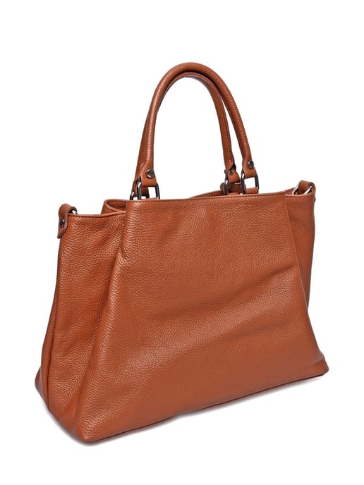Luisa Vannini Braun Rindsledertasche - Image 2