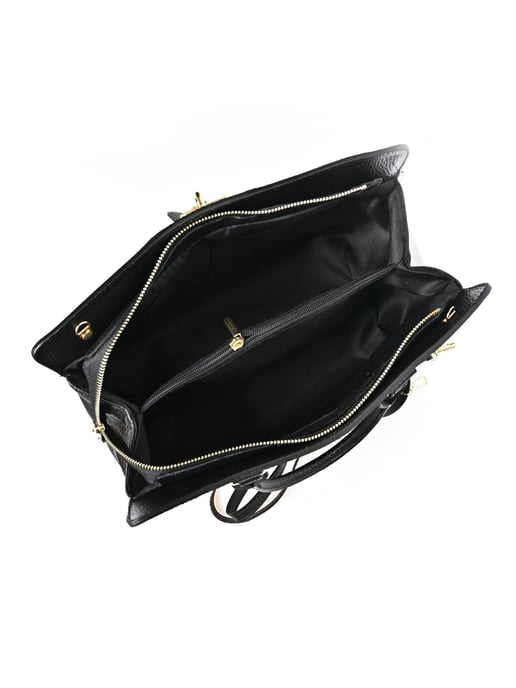 Roberta M Schwarz Rindsledertasche - Image 4