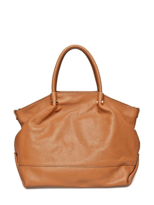 Isabella Rhea Braun Rindsledertasche - Image 1