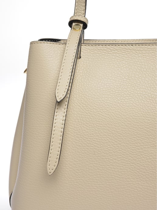 Isabella Rhea Beige Rindsledertasche - Image 3