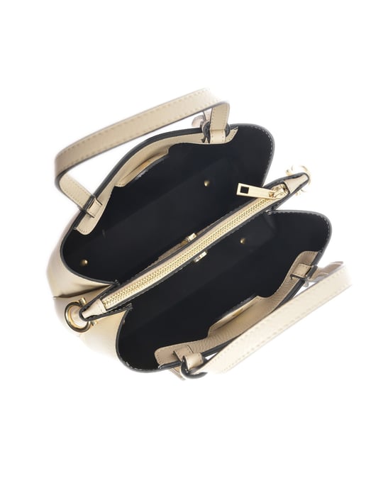Isabella Rhea Beige Rindsledertasche - Image 4