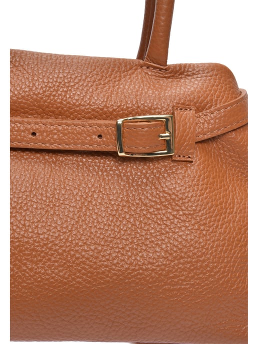 Luisa Vannini Braun Rindsledertasche - Image 3